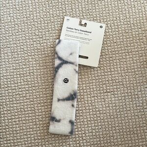 Lululemon Cotton Terry Sweatband New with Tags